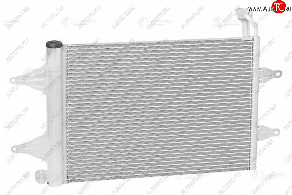 7 799 р. Радиатор кондиционера VW Polo (02-05) SKODA Fabia (01-07) LUZAR LUZAR lrac18qr  с доставкой в г. Пермь