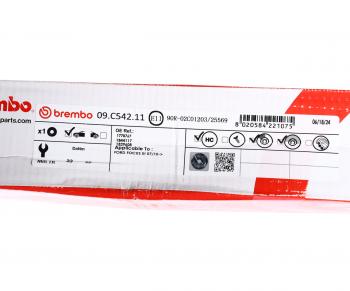 8 599 р. Диск тормозной FORD Focus (04-),Kuga,Transit (13-) передний вентилируемый (1шт.) BREMBO BREMBO 09.c542.11  с доставкой в г. Пермь. Увеличить фотографию 6