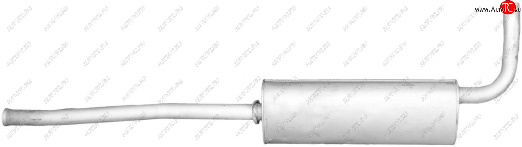 5 699 р. Глушитель ГАЗ-3302 Next,Бизнес дв.УМЗ,Evotech,CUMMINS (ГБО) ЕВРО-4,5 БАКСАН БАКСАНСКИЙ ЗАВОД АВТОЗАПЧАСТЬ 3302-1201008-20  с доставкой в г. Пермь