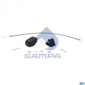 1 979 р. Ручка SCANIA 4 series регулировки спинки сиденья (трос,пружинка,болт) SAMPA SAMPA 040.751  с доставкой в г. Пермь. Увеличить фотографию 1