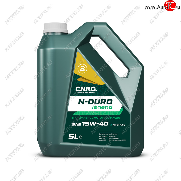 1 489 р. Масло дизельное N-Duro Legend CF-4SG 15W40 мин.5л CNRG CNRG cnrg-029-0005p  с доставкой в г. Пермь