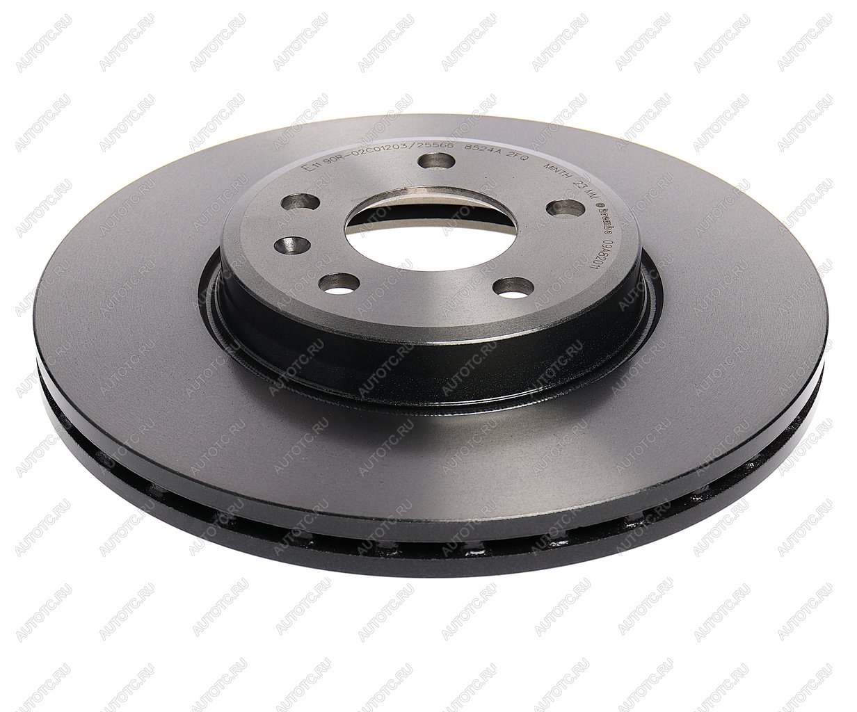 5 999 р. Диск тормозной AUDI A4 (07-),A5 (07-) передний (1шт.) BREMBO BREMBO 09.a820.11  с доставкой в г. Пермь