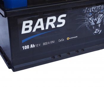 10 649 р. Аккумулятор BARS 100Ач BARS 6ст100(1)  с доставкой в г. Пермь. Увеличить фотографию 2