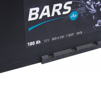 11 349 р. Аккумулятор BARS Asia 100Ач BARS 6ст100(1) 115d31r  с доставкой в г. Пермь. Увеличить фотографию 2