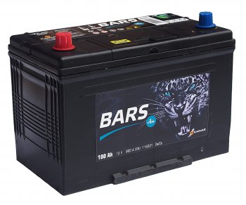Аккумулятор BARS Asia 100Ач BARS 6ст100(1) 115d31r