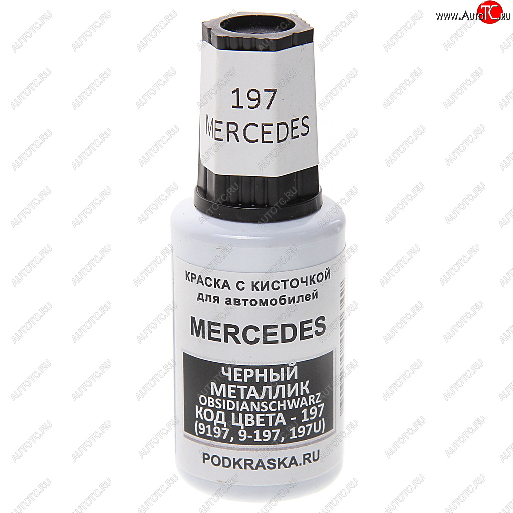 389 р. Краска с кистью 20мл MERCEDES 197 PODKRASKA PODKRASKA 197  с доставкой в г. Пермь