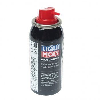 829 р. Смазка для цепи мотоциклов белая Motorbike Kettenspray weiss 0.05л LIQUI MOLY LIQUI MOLY 1592  с доставкой в г. Пермь. Увеличить фотографию 2