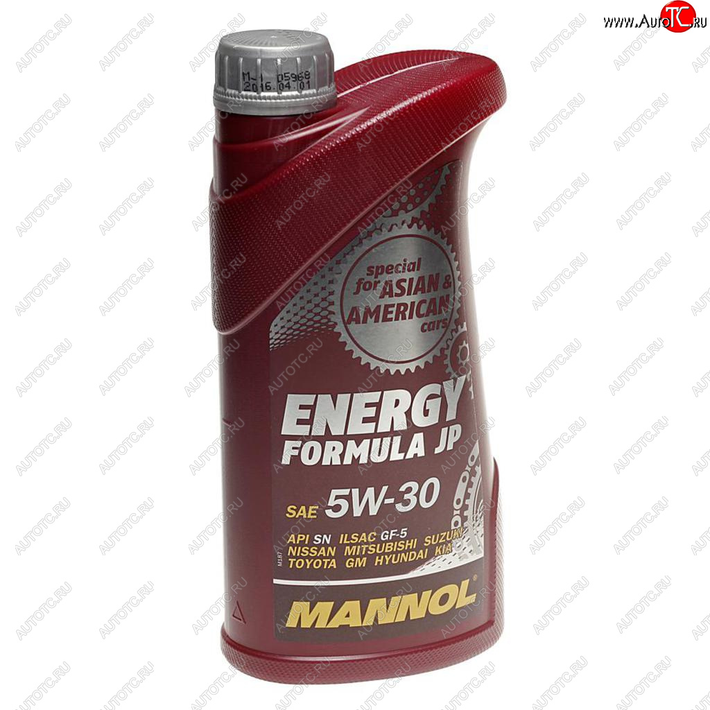 859 р. Масло моторное ENERGY FORMULA JP GF-5 5W30 синт.1л 7914 MANNOL MANNOL 1059  с доставкой в г. Пермь