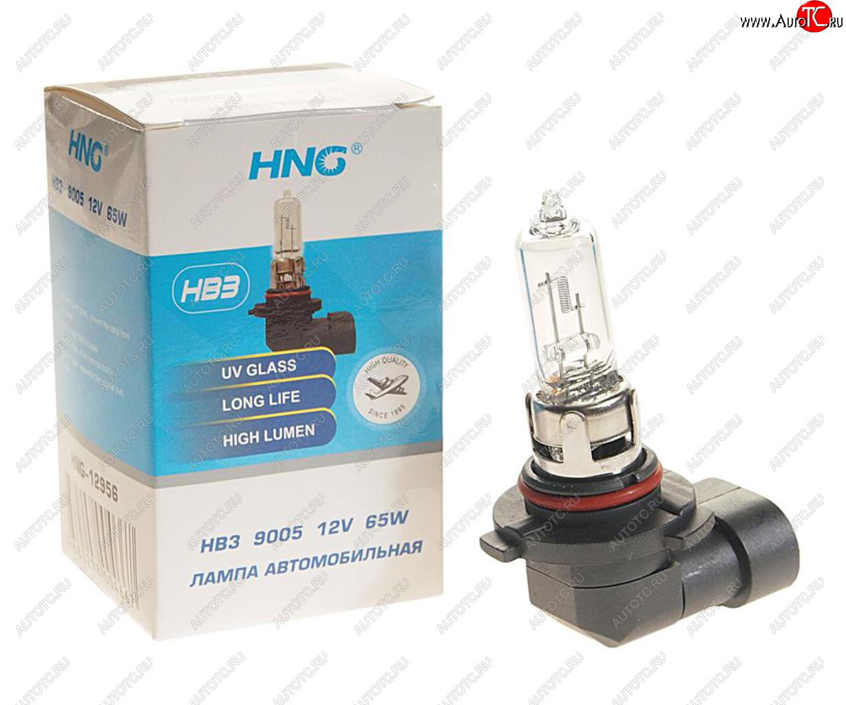 118 р. Лампа 12V HB3 65W P20d Long Life HNG HNG 12956  с доставкой в г. Пермь