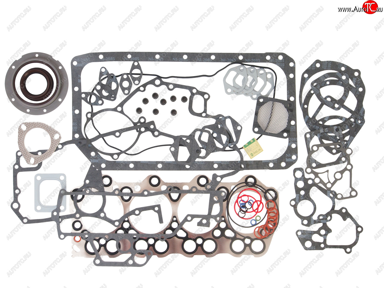 7 599 р. Прокладка двигателя HYUNDAI HD65,78,County дв.D4DD комплект (с ПГБЦ и сальниками) RHEE JIN RHEE JIN 20910-41h00  с доставкой в г. Пермь