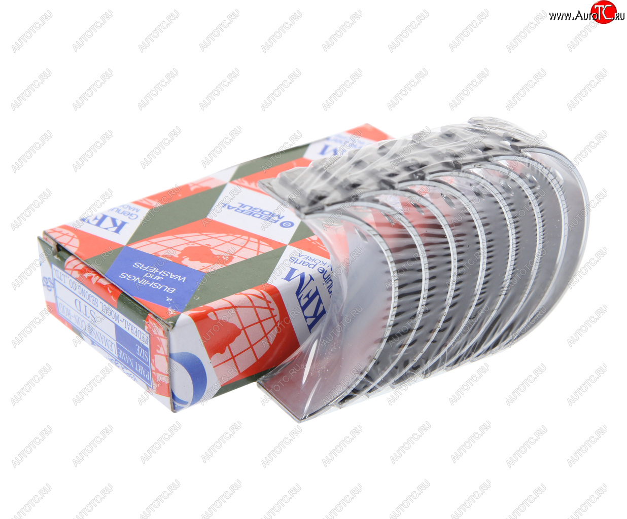1 059 р. Вкладыши DAEWOO Nexia (95-) шатунные d+0.00 комплект (8шт.) KFM KFM 93742707  с доставкой в г. Пермь