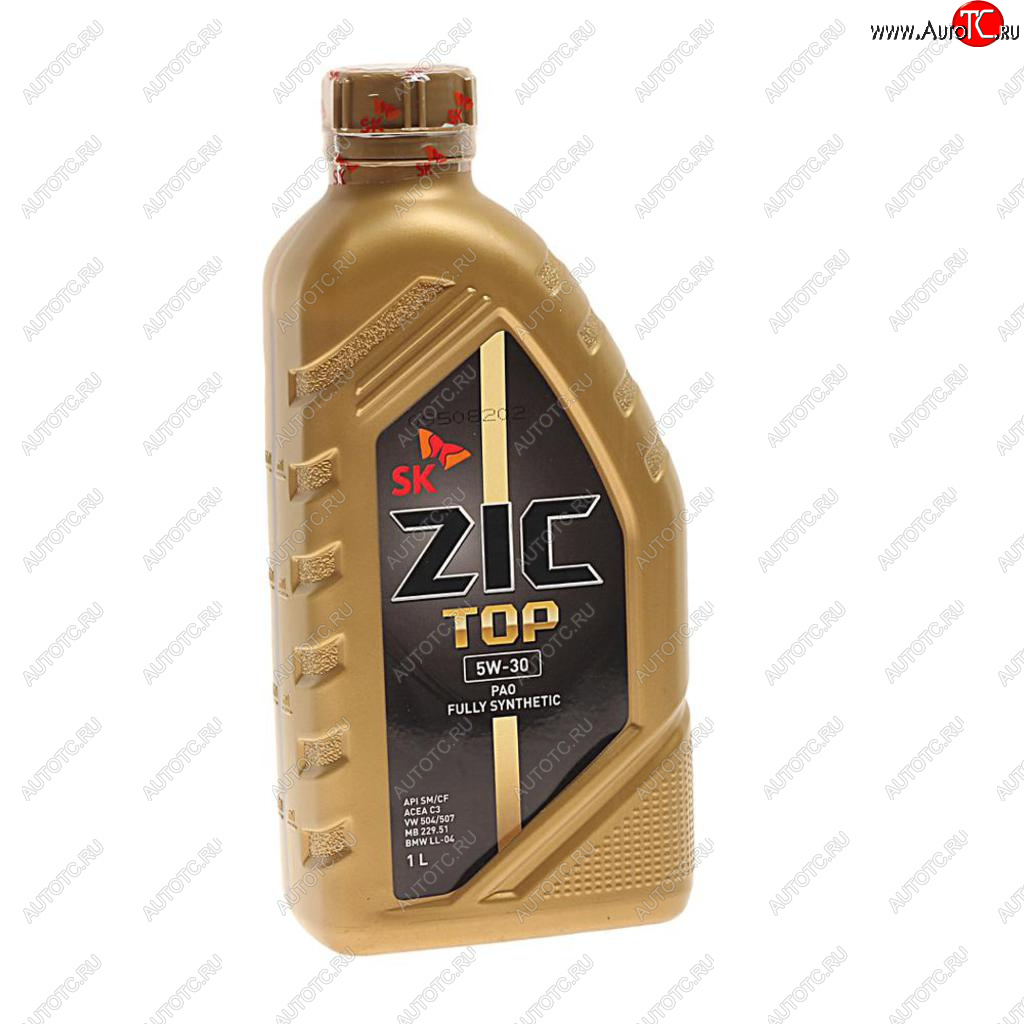 1 869 р. Масло моторное ZIC TOP LS SNCFC3 5W30 синт.1л ZIC ZIC 132612  с доставкой в г. Пермь