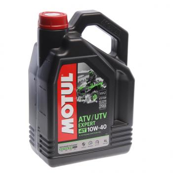 4 999 р. Масло моторное для 4-х тактных двигателей ATV-UTV EXPERT 4T 10W40 псинт.4л MOTUL MOTUL 112786  с доставкой в г. Пермь. Увеличить фотографию 1