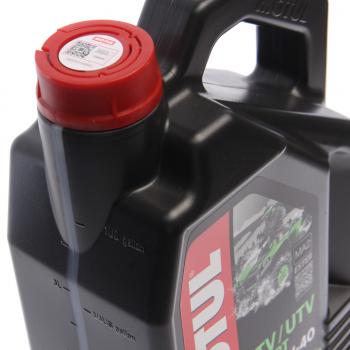 4 999 р. Масло моторное для 4-х тактных двигателей ATV-UTV EXPERT 4T 10W40 псинт.4л MOTUL MOTUL 112786  с доставкой в г. Пермь. Увеличить фотографию 2
