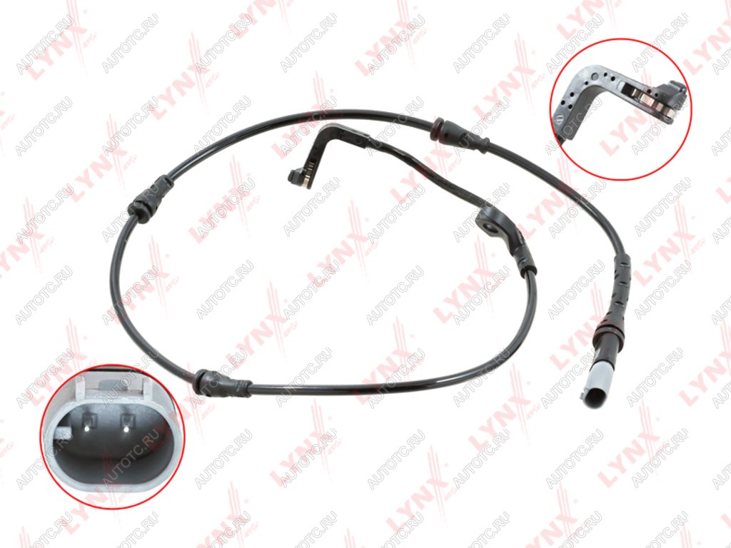 889 р. Датчик износа тормозных колодок BMW X5 (E70),X6 (E71) передний (1шт.) LYNX LYNX bw1052  с доставкой в г. Пермь