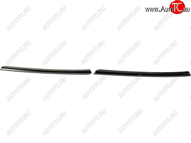 1 149 р. Молдинги решетки радиатора (пр-во Италия) BODYPARTS  Renault Fluence (2012-2016) рестайлинг (хром)  с доставкой в г. Пермь
