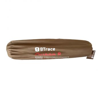 12 589 р. Коврик надувной утеплённый BTrace Queen 8, 198х68х7,5 см (Коричневый)  m0228  с доставкой в г. Пермь. Увеличить фотографию 6