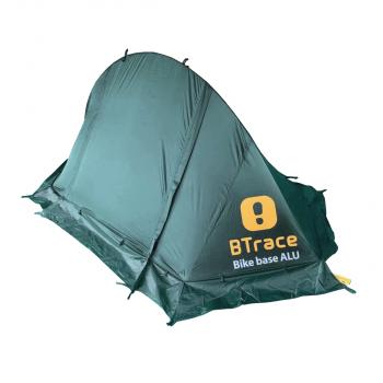 9 439 р. Палатка BTrace Bike base ALU (зеленая)  t0526  с доставкой в г. Пермь. Увеличить фотографию 1