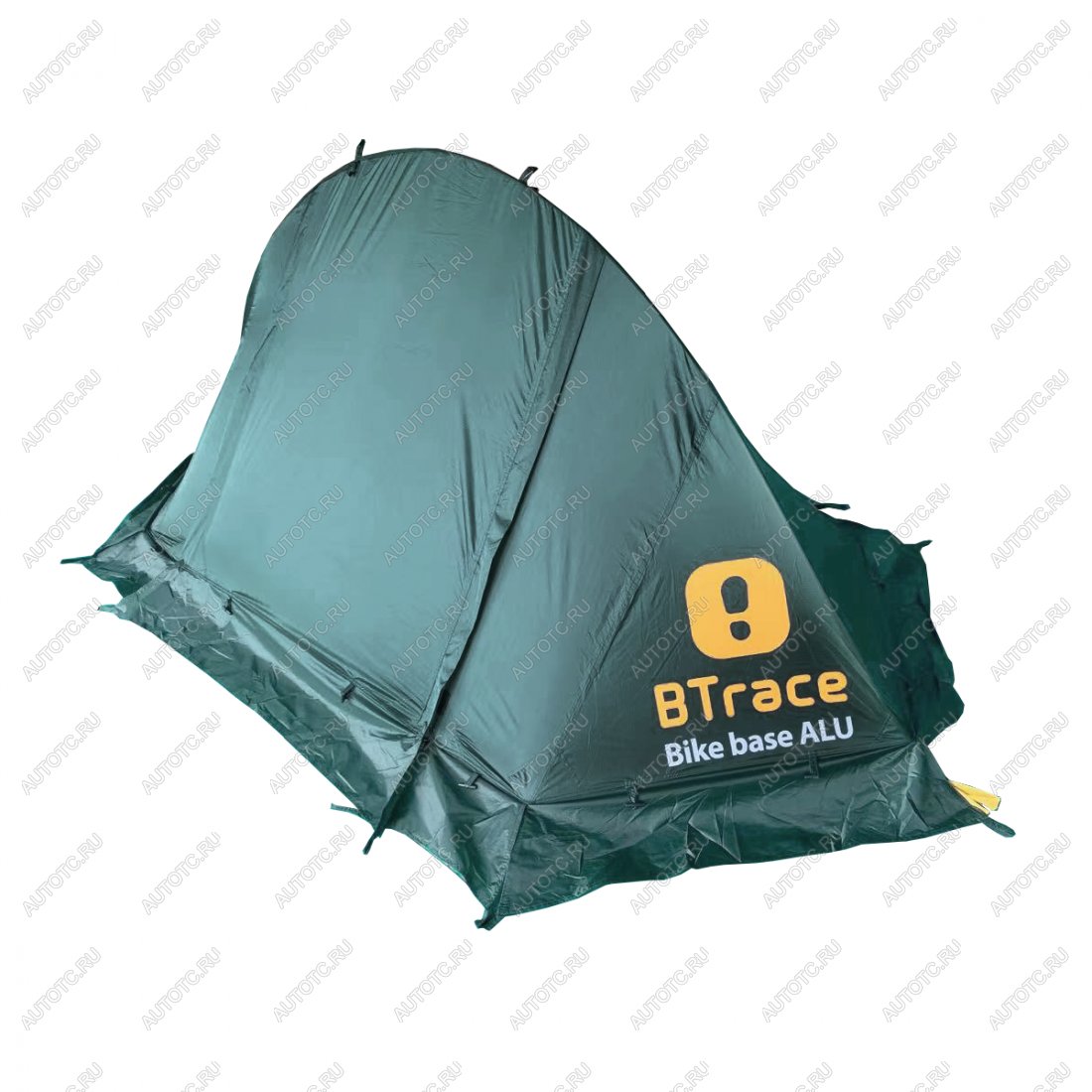 9 439 р. Палатка BTrace Bike base ALU (зеленая)  t0526  с доставкой в г. Пермь