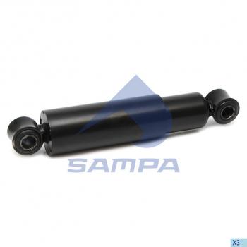 3 499 р. Амортизатор BPW SAF SCHMITZ полуприцепа, прицепа (349539 72х82 24х55 24х55 ОО) SAMPA SAMPA 070.482-01  с доставкой в г. Пермь. Увеличить фотографию 1