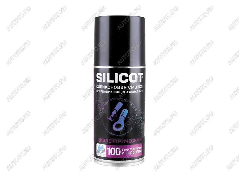 459 р. Смазка диэлектрическая SILICOT SPRAY флакон-аэрозоль 150мл VMPAUTO 2707  с доставкой в г. Пермь