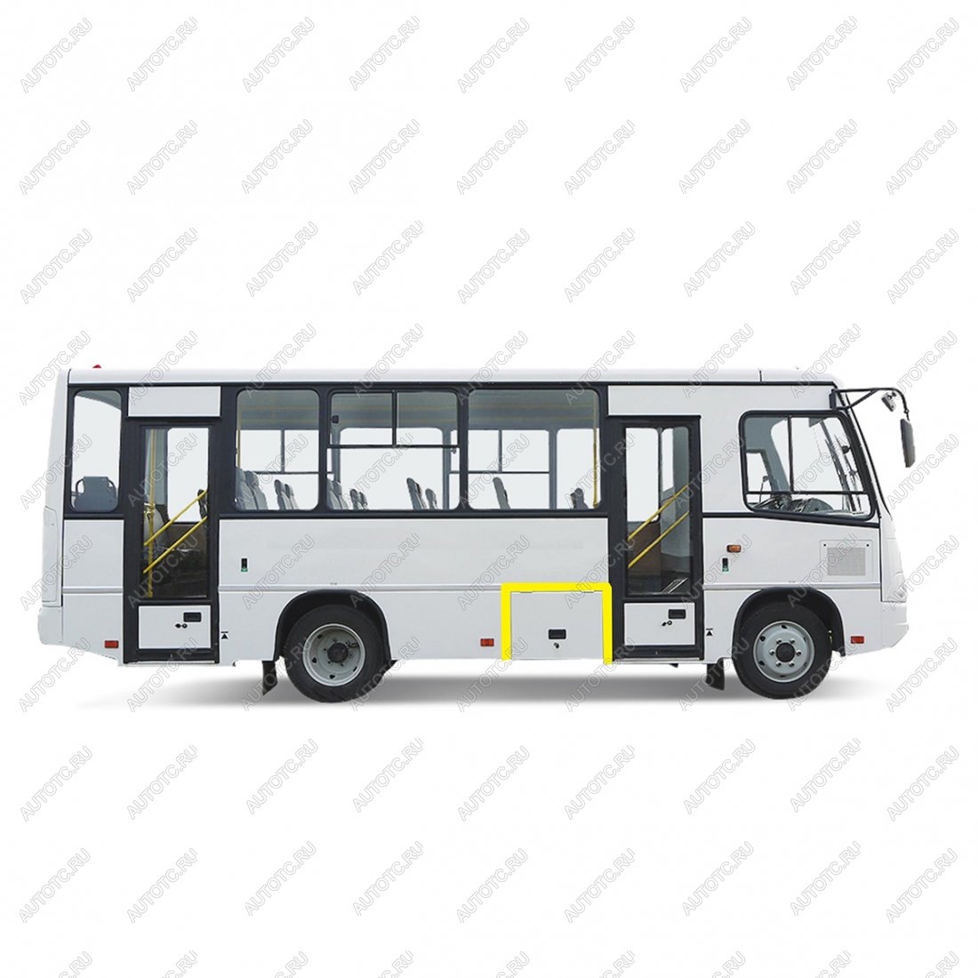 3 399 р. Ремкомплект вокруг правого ящика ПАЗ 320412   zlhwy  с доставкой в г. Пермь