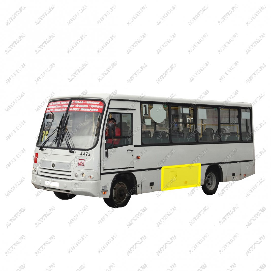 3 099 р. Ремкомплект бортовины левый ПАЗ 320412   ppfnf  с доставкой в г. Пермь
