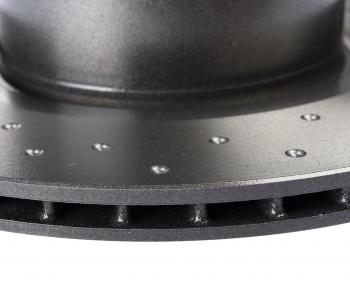 9 749 р. Диск тормозной BMW X3 (F25),X4 (F26) задний (перфорированный) (1шт.) BREMBO BREMBO 09b5691x  с доставкой в г. Пермь. Увеличить фотографию 4