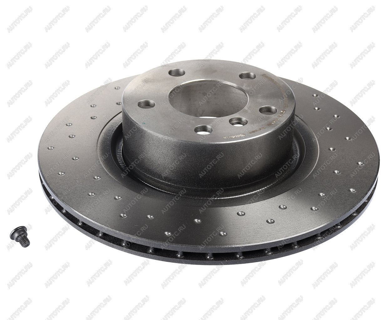 9 749 р. Диск тормозной BMW X3 (F25),X4 (F26) задний (перфорированный) (1шт.) BREMBO BREMBO 09b5691x  с доставкой в г. Пермь