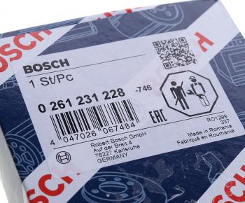 2 059 р. Датчик детонации HYUNDAI Solaris (10-) KIA Rio (11-) BOSCH BOSCH 0261231228  с доставкой в г. Пермь. Увеличить фотографию 4
