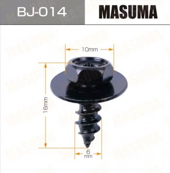 299 р. Саморез 6x16мм набор 10шт. MASUMA MASUMA bj-014  с доставкой в г. Пермь. Увеличить фотографию 2