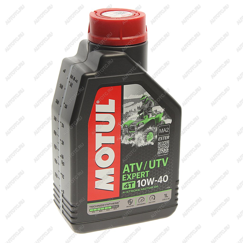 1 429 р. Масло моторное для 4-х тактных двигателей ATV-UTV EXPERT 4T 10W40 псинт.1л MOTUL MOTUL 112785  с доставкой в г. Пермь