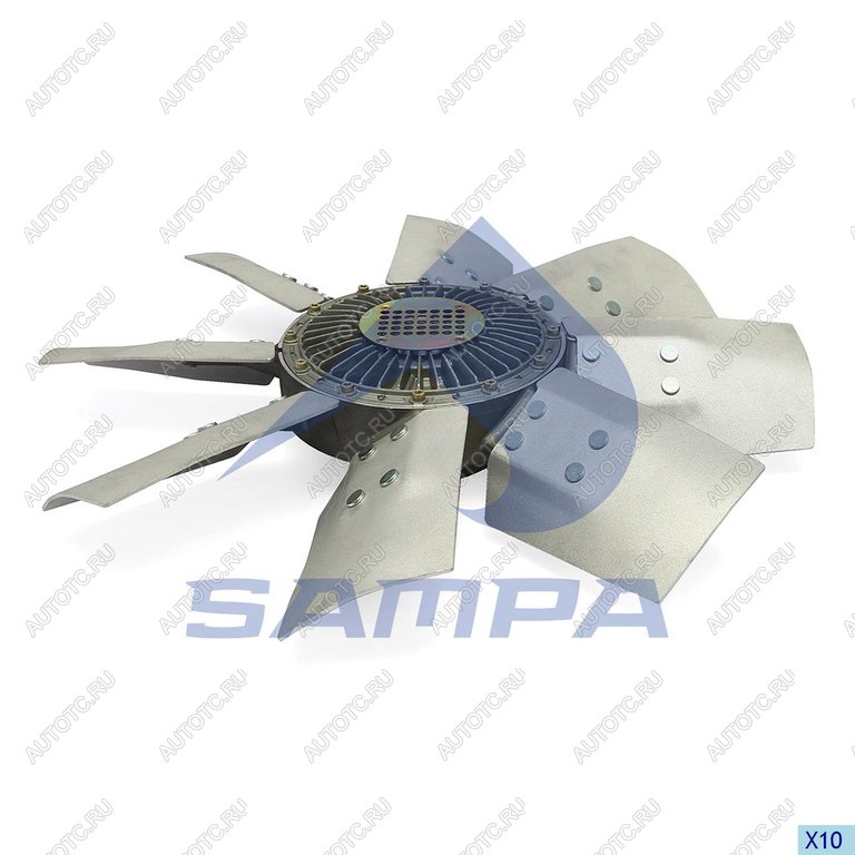 40 699 р. Вискомуфта SCANIA 3 series (87-) привода вентилятора (с крыльчаткой) SAMPA SAMPA 041.402  с доставкой в г. Пермь