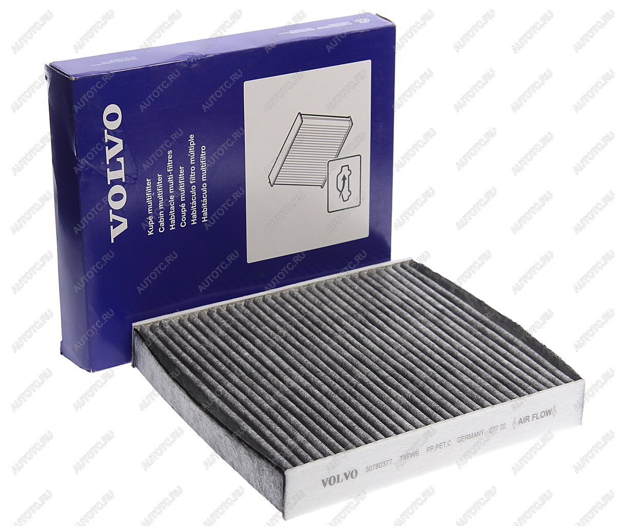 3 199 р. Фильтр воздушный салона VOLVO S40 угольный OE VOLVO 30780377  с доставкой в г. Пермь