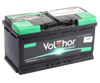 25 999 р. Аккумулятор VOLTHOR AGM 95Ач обратная полярность VOLTHOR 6ст95(0)  с доставкой в г. Пермь. Увеличить фотографию 1