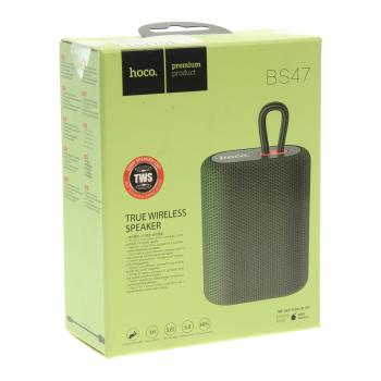 1 099 р. Колонка беспроводная bluetooth HOCO HOCO bs47 хаки  с доставкой в г. Пермь. Увеличить фотографию 3