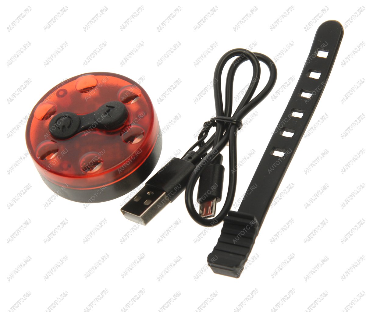 499 р. Фонарь велосипедный задний USB кабель с аккумулятором 3 функции Led RAPIDO RAPIDO qx-w07a  с доставкой в г. Пермь