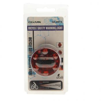 499 р. Фонарь велосипедный задний USB кабель с аккумулятором 3 функции Led RAPIDO RAPIDO qx-w07a  с доставкой в г. Пермь. Увеличить фотографию 3