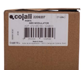 6 699 р. Модулятор DAF MAN АБС (байонет) COJALI COJALI 2209207  с доставкой в г. Пермь. Увеличить фотографию 6