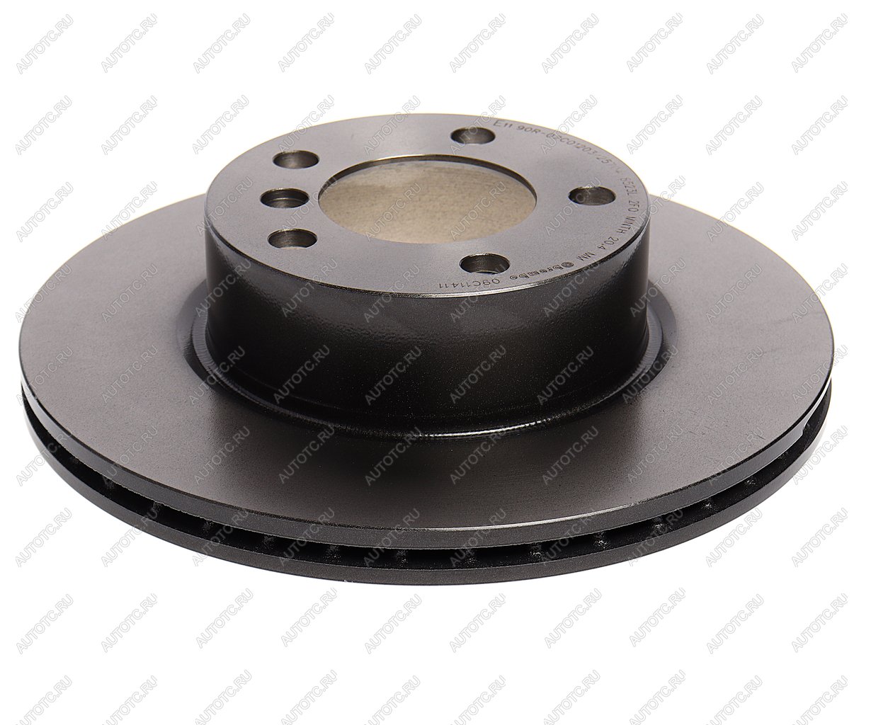 5 999 р. Диск тормозной BMW 3 (F30) передний (1шт.) BREMBO BREMBO 09.c114.11  с доставкой в г. Пермь