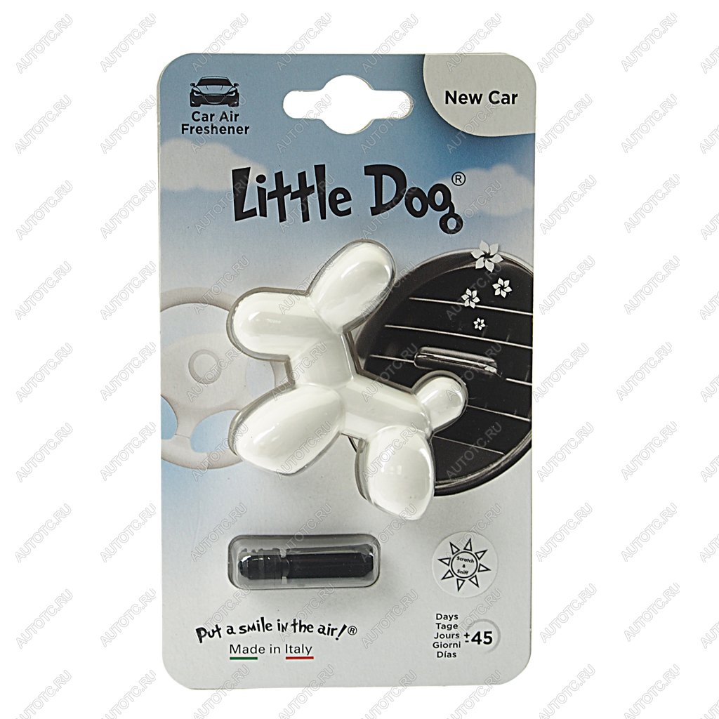 295 р. Ароматизатор на дефлектор полимерный (Новая машина) Little Dog DRIVE INT DRIVE INT ed0202  с доставкой в г. Пермь