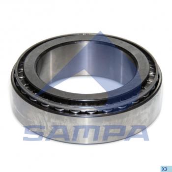 2 289 р. Подшипник ступицы MERCEDES Atego задней наружный SAMPA SAMPA 010.397  с доставкой в г. Пермь. Увеличить фотографию 1