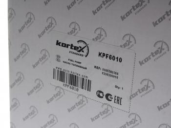4 499 р. Насос топливный RENAULT Logan без возвратной топливной системы KORTEX KORTEX kpf6010std  с доставкой в г. Пермь. Увеличить фотографию 4