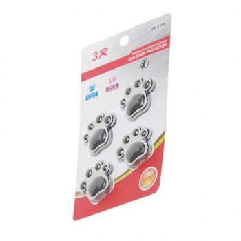112 р. Накладка на дверь защитная белая комплект (4 предм.) 3R 3R 3r-2106w  с доставкой в г. Пермь. Увеличить фотографию 1