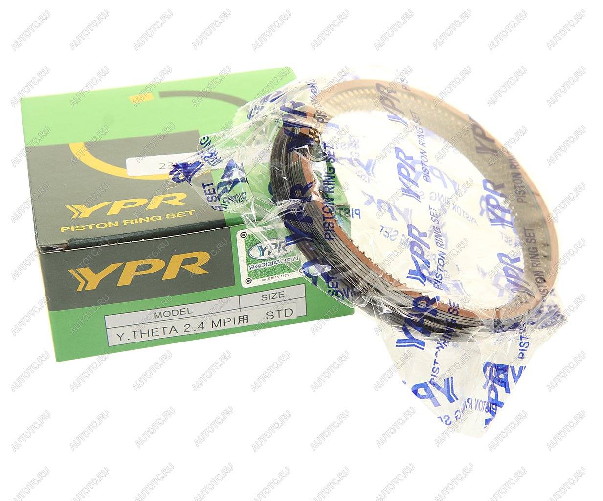 3 699 р. Кольца поршневые HYUNDAI Santa Fe (09-),Starex H-1 (09-),ix35 (10-) (2.4) d+0.00 комплект YPR YPR 23040-2g200  с доставкой в г. Пермь