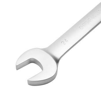 1 039 р. Ключ комбинированный 24х24мм трещоточный с подвижной головкой AV STEEL AV STEEL 18138  с доставкой в г. Пермь. Увеличить фотографию 2