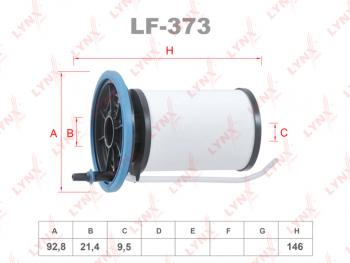 1 059 р. Фильтр топливный FIAT Doblo (10-) LYNX LYNX lf373  с доставкой в г. Пермь. Увеличить фотографию 1