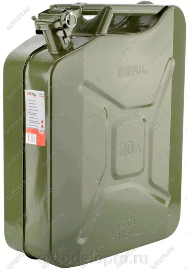 2 099 р. Канистра 20л сталь BERIL BERIL 912020  с доставкой в г. Пермь