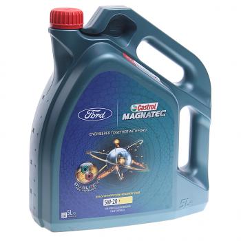 13 549 р. Масло моторное MAGNATEC PROFESSIONAL E FORD 5W20 синт.5л CASTROL CASTROL 15d633  с доставкой в г. Пермь. Увеличить фотографию 1