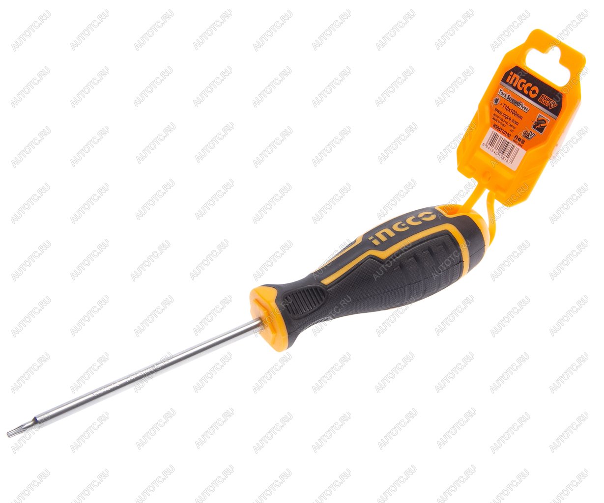 117 р. Отвертка TORX T10х100мм INGCO INGCO hsdst10100  с доставкой в г. Пермь